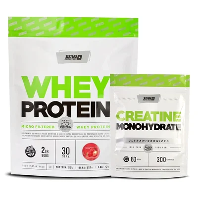 Combo Proteína + Creatina Star Nutrition en Sobre