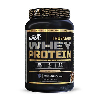 Proteína en polvo Ena Truemade Whey Protein 2lb Pote