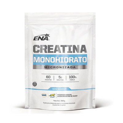 Creatina 100% Pura EnaSport Doypack 300g Sabor Neutro en Polvo