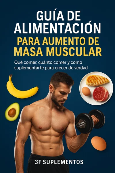 Guía de Alimentación para Ganar Masa Muscular: El Plan Completo de 6 Comidas + Suplementos