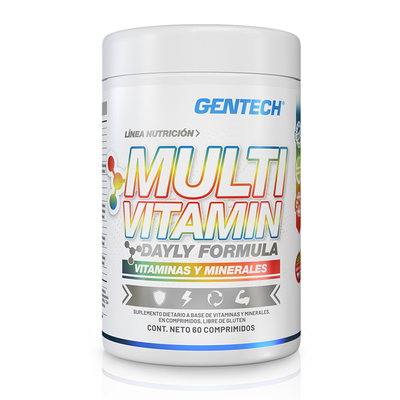 Multivitamínico Gentech 60 comprimidos - Envíos a Todo el País
