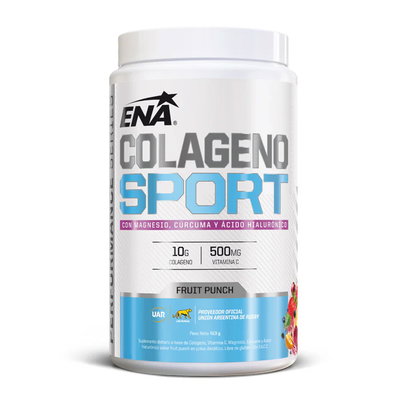 Colágeno en Polvo 407 gr Ena Colágeno Sport + Ácido Hialurónico