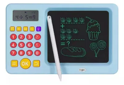Pizarra con calculadora 