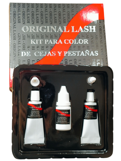 Kit para tinte de cejas y pestañas 
