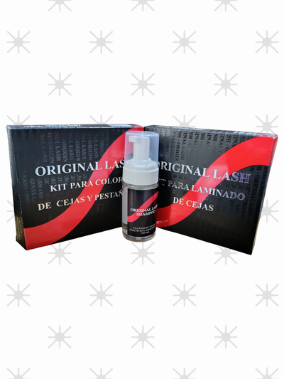 Kit para laminado y tinte lash 