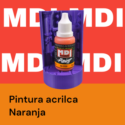 Acrilico naranja