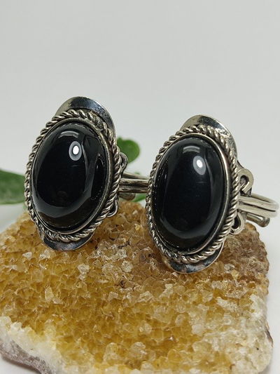 Anillo de Piedra Ónix de Alpaca