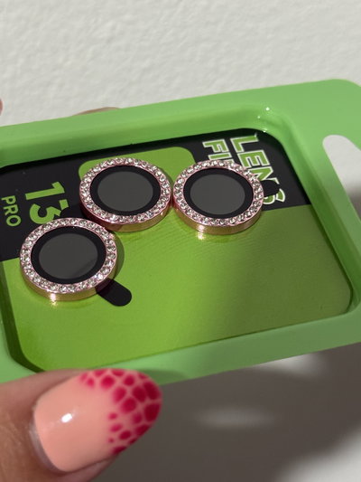 Protectores de cámara - Strass Rosa