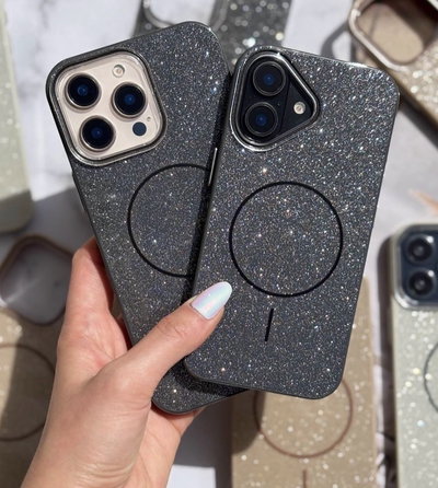 Case Glitter Magsafe 