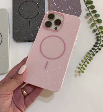 Case Glitter Magsafe 