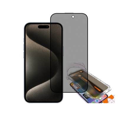 Vidrio templado anti espía 