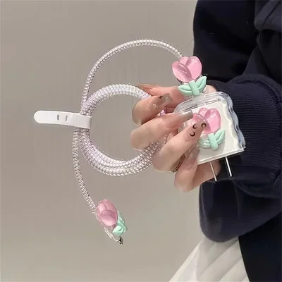 Protector de cargador - Flower