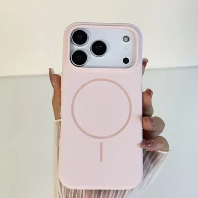 Case Silicona Magsafe - Rosa 