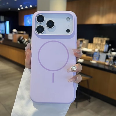 Case Silicona Magsafe - Lila 