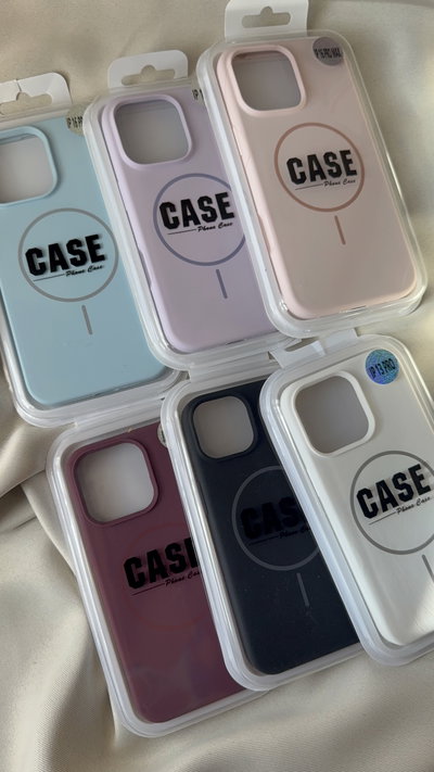 Case Silicona Magsafe - 7 colores 