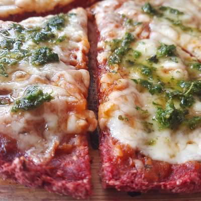  Pizzas de verduras congeladas ( Remolacha )
