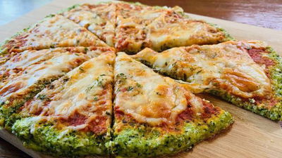 pizzas de verduras congeladas (espinaca)