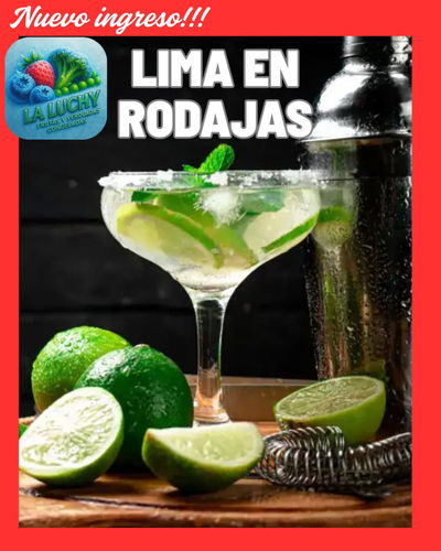 Lima en rodajas IQF