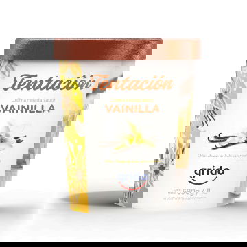 Helado GRIDO tentacion Vainilla 1Litro