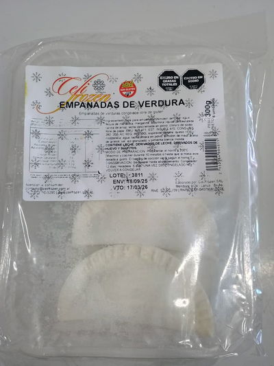 Empanadas CRUDAS SIN TACC