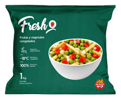 Mix De Gramajo Congelado IQF Bolsa de 1 kg.