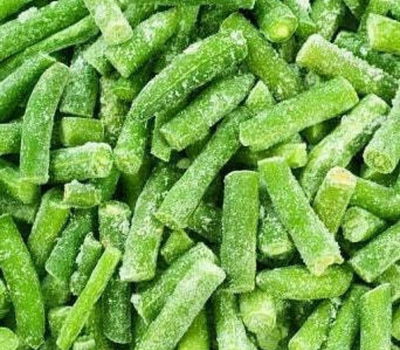 Chaucha Congelada IQF Bolsa de 1 kg.