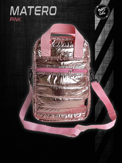 Bolso matero puffer rosa