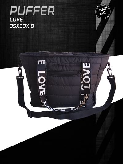 Tote puffer Love