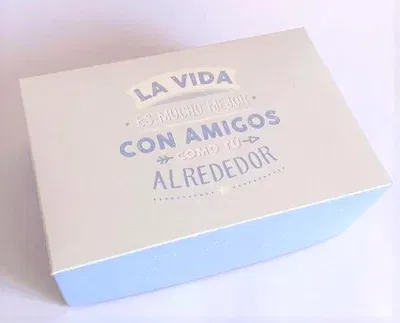 CAJA AMISTAD 18,5x12x7cm