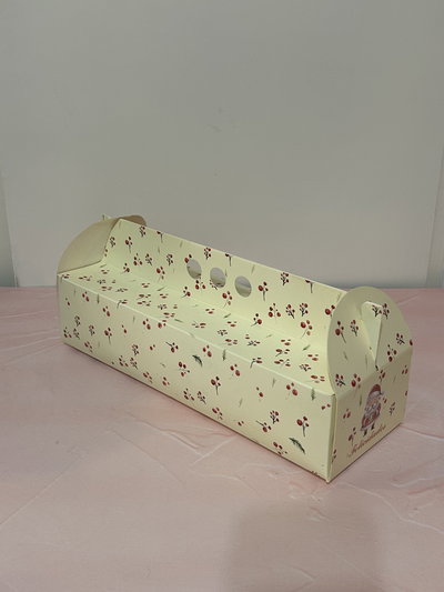 Caja Budinera Cherry con manija 31x10.5x7