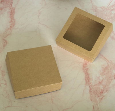 CAJA KRAFT SIN VISOR  - 18x18x6,5