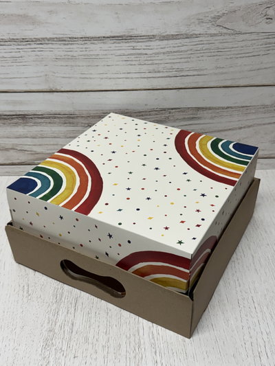 Desayuno Arcoiris - 25x25x12