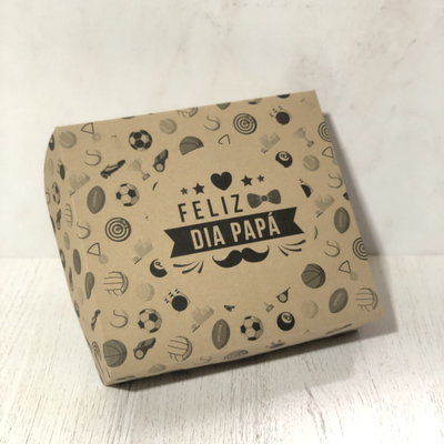"Feliz dia papá" 24x21x6,5