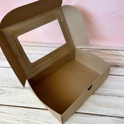 Caja Alfajor Kraft - 20x14x5.5