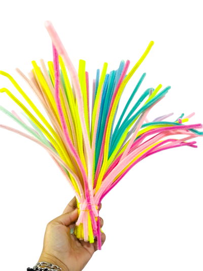 Limpiapipas x100 surtido en colores 