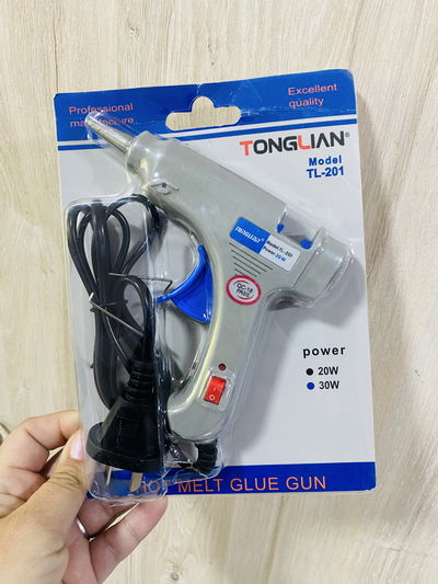 Pistola silicona para barra fina 