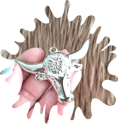 Dije Metal Grande Toro