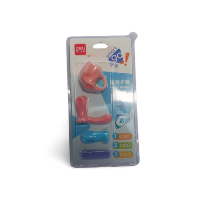 Set Adaptadores Ergonómicos para Lápices Deli – Agarre Fácil y Escritura Cómoda