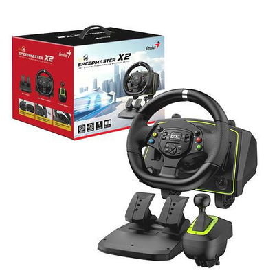 Volante Genius Speedmaster X2 Drifter Pedalera