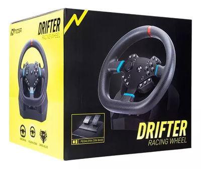 Volante Noga Drifter Racing Wheel Pedalera Multiplataforma