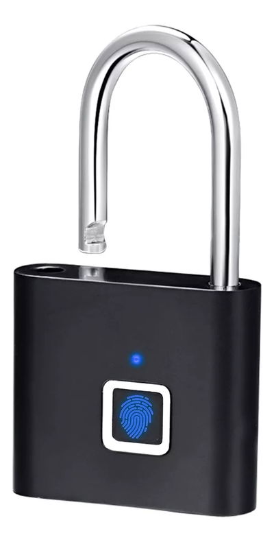 Candado Digital Usb Huella Resistente Al Agua 