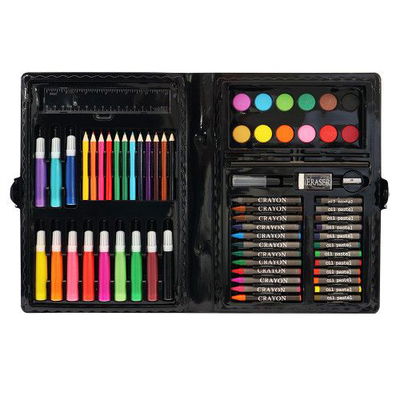 Valija Para Niños Clases Piezas Lapices Crayones Acuarelas