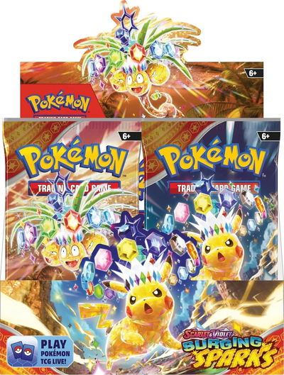 Pokemon Tcg Surging Sparks Booster Bundle