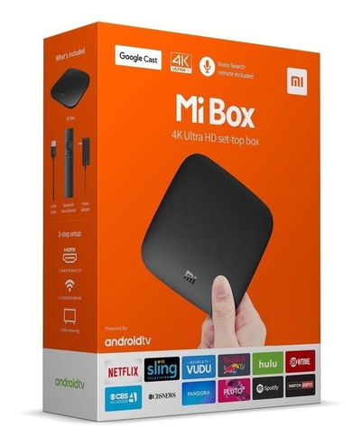 Tvbox Xiaomi Mi Box S 4K 8gb Android TV