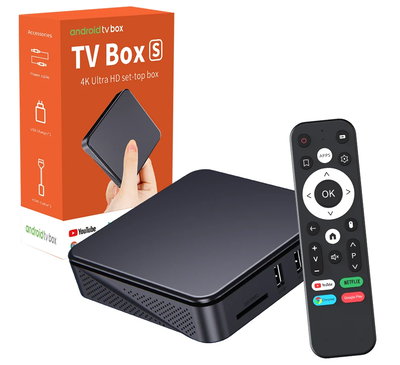 Tvbox Topleo L96 King 4K 16gb Android TV