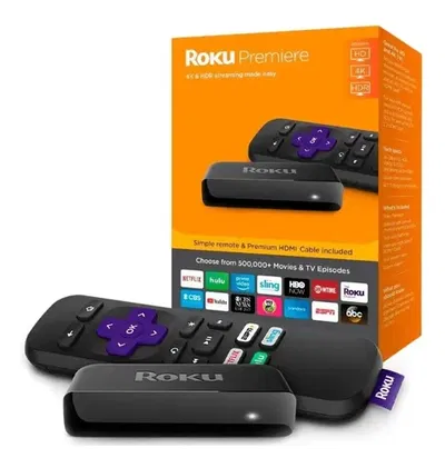 Tvstick Roku Premiere 3920 4K 32gb Roku OS