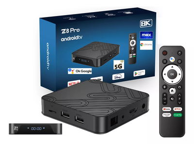 Tvbox Qbuy Z8 Ultra 8K 16gb Android TV