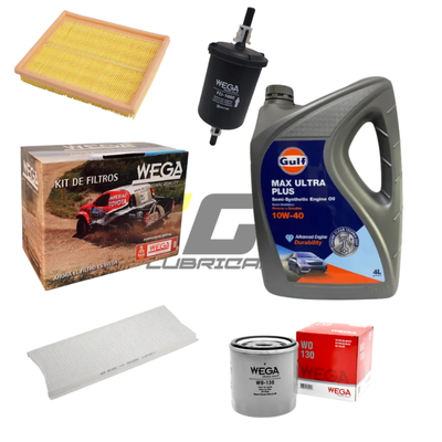 Kit Service Corsa-Agile 1.4 8V / 1.6 8V Nafta + Aceite Gulf 10w40