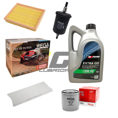 Kit Service Corsa-Agile 1.4 8V / 1.6 8V Nafta + Aceite Puma 10w40