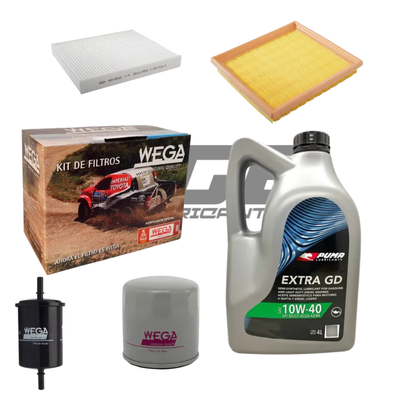 Kit Service Gol Trend/Fox/Suran MSI 1.6 16V Nafta + Aceite Puma 10w40